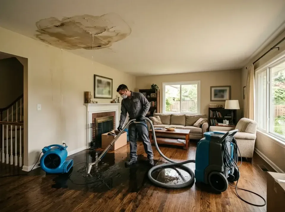 attic-pipe-burst-ceiling-drip-008 — frequently asked questions, Water Damage Restoration & Carpet Care in Walden, NY